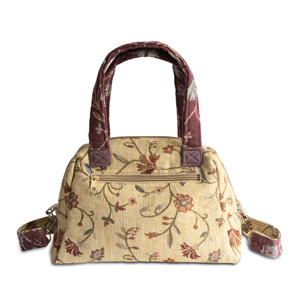Handmade Chintz Style Handbag with Detachable Shoulder Strap